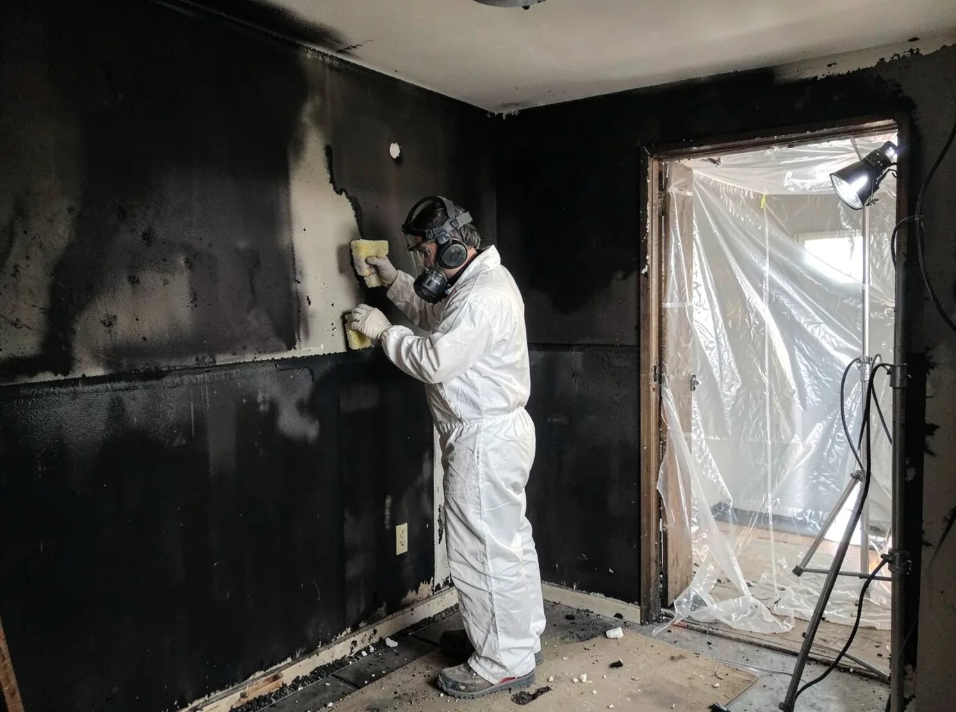 Fire Damage Restoration company in Kellyville, OK
